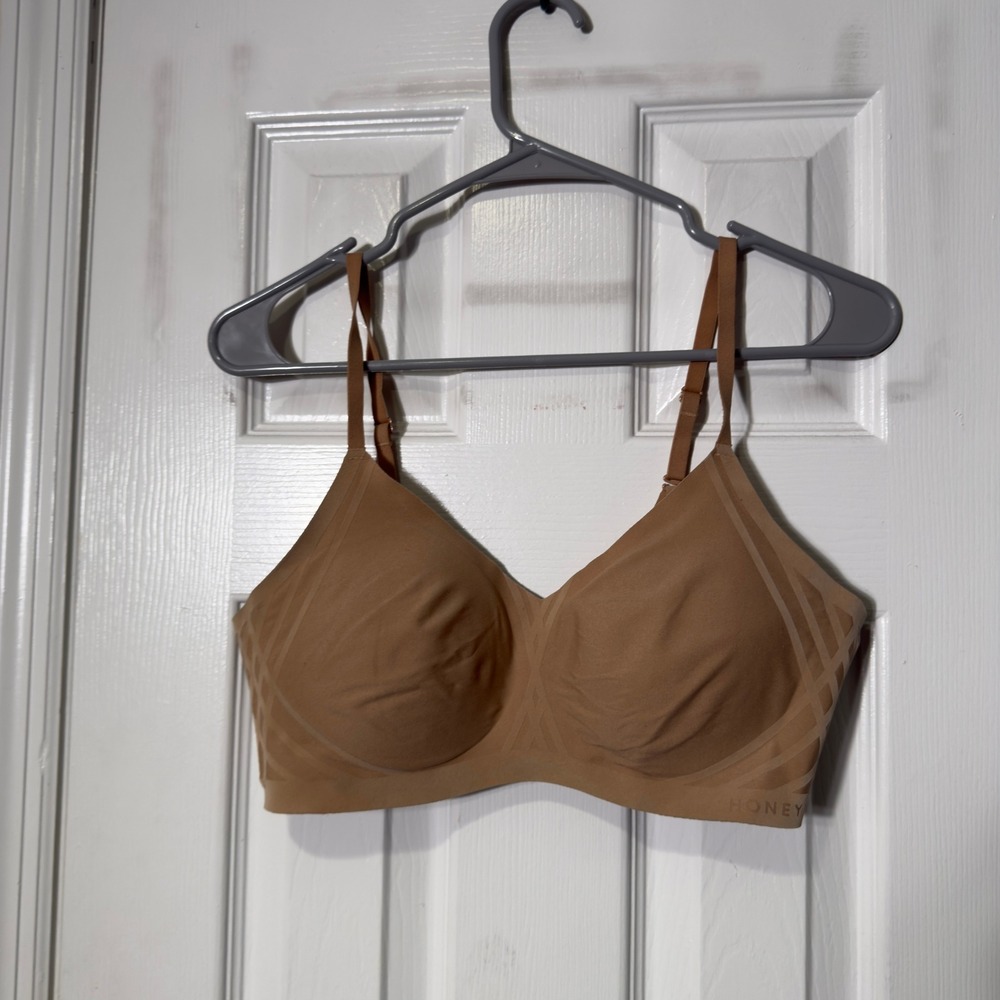 Honeylove Nude/Tan Wireless Seamless Bra